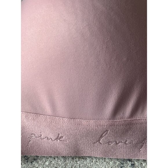 Victorias Secret Pink Wireless Push-Up Bra 38D Comfort Wear Everywear - Picture 3 of 8